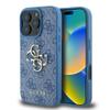 GUESS futerał do IPHONE 16 Pro GUHCP16L4GMGBL (4G PU Big Logo) niebieski
