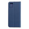 Etui z klapką na Samsung A51 Luna Book Carbon niebieskie