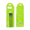 Kabel USB A do Micro USB Hoco 2,4A 1 m X69 czarno biały