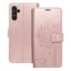 Etui z klapką na Samsung A13 5G / A04S Mezzo Book drzewo złoto-różowe