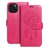 Etui z klapką na iPhone 15 Mezzo Book łapacz snów magenta