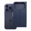 Etui z klapką na iPhone 17 PRO Split Book granatowo-kremowe