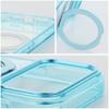 Etui na iPhone 18 Pro / 17 Pro Frame Circle Stand zgodne z MagSafe jasnoniebieskie