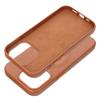 ROAR futerał LEATHER MAG kompatybilny z MagSafe do IPHONE 14 Pro Brązowy