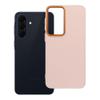 Etui na Samsung A57 5G Frame pudrowy róż