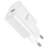 Ładowarka sieciowa do telefonu Hoco USB C PD 20W N14 biała