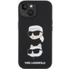 KARL LAGERFELD futerał do IPHONE 15 KLHCP15SSDHKCNK (Silicone KC) czarny