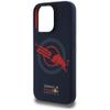RED BULL futerał do IPHONE 16 Pro kompatybilny z MagSafe RBHMP16L24SIOLVR (Silicone ORBR20 Logo Red Lining) navy