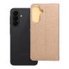 Etui z klapką na Samsung A27 Luna Book Gold złote