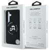 KARL LAGERFELD futerał do SAMSUNG S25 Plus KLHMS25MSKCHTCK (Magnetic Silicone Double Heads) czarny