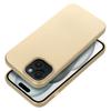 Futerał do iPhone 15 Metallic złoty