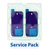 ServicePack 923-11071 Taśma klejąca uszczelka tylna obudowa do iPhone 16 Pro (opakowanie 30szt)