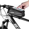 WILDMAN sakwa rowerowa na ramę na zamek  ES3 1L ( 4" - 7" ) czarna