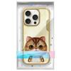 NIMMY futerał BIG EYED PET 2.0 Cat do IPHONE 16 Pro Max khaki