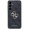 GUESS futerał do SAMSUNG S26 FE (Leather 4G Metal Logo) czarny