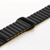 Pasek do zegarka 22 mm Titmo Strap S6 silicone czarny / zółty