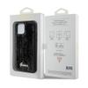 GUESS futerał do IPHONE 12 / 12 Pro GUHCP12MPSFDGSK (Sequin Script Metal) czarny