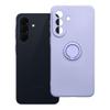 Etui na Samsung A57 5G Silicone Ring fioletowe