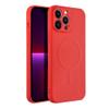 Futerał do iPhone 13 PRO MAX Silicone Mag Cover zgodny z MagSafe czerwony
