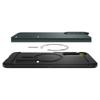 SPIGEN futerał TOUGH ARMOR kompatybilny z MagSafe do SAMSUNG S25 Edge abyss green