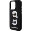 KARL LAGERFELD futerał do IPHONE 15 Pro KLHCP15LSDHKCNK (Silicone KC) czarny