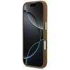 GUESS futerał do IPHONE 17 kompatybilny z MagSafe GUHMP17SPSDTSCMW (PU W/ Triangle Logo) brązowy