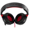 Słuchawki przewodowe nauszne Jack 3,5 mm z mikrofonem Turtle Beach Recon 70N czerwono-czarne