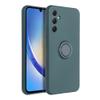 Futerał do Samsung A34 5G Silicone Ring zielony