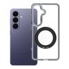Etui na Samsung S26 Frame Circle Stand zgodne z MagSafe czarne