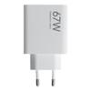 XIAOMI oryginalna ładowarka sieciowa USB A QC3.0 3A 67W MDY-15-ET biała bulk