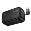 Mikrofon bezprzewodowy 2w1 Lightning / USB C Hoco L22 czarny