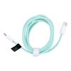 Kabel USB C do USB C PD QC3.0 3A 60W 1,5 m C263 zielony