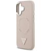 GUESS futerał do IPHONE 17 kompatybilny z MagSafe GUHMP17SPSDTSCMP (PU W/ Triangle Logo) różowy