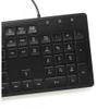 ART klawiatura przewodowa USB A QWERTY podświetlana slim AK-20 czarna