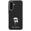 KARL LAGERFELD futerał do SAMSUNG A57 KLHCSA57GKNPSK (Fixed Glitter Ikonik Logo Metal Pin) czarny
