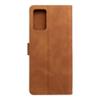 Etui z klapką na Motorola G06 Tender Book brązowe