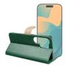 Etui z klapką na Motorola G57 POWER Split Book zielono-złote