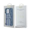 GUESS futerał do IPHONE 16 Pro kompatybilny z MagSafe GUHMP16LP4RPSB (4G Printed Stripes) niebieski