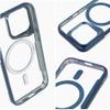 Futerał ERGOFIT NEWZONE kompatybilny z MagSafe do IPHONE 15 PRO srebrny