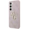 GUESS futerał do SAMSUNG A35 GUHCSA354GMGPI (4G Big Metal Logo) różowy