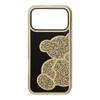 Futerał do iPhone 17 PRO MAX Teddy Bear złoty