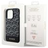 GUESS futerał do IPHONE 14 Pro GUHMP14LHGCFSEK (MAG GCUBE) czarny