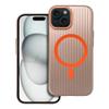 Futerał do iPhone 15 Simply zgodny z MagSafe tytanowy pustynny
