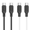 Kabel USB A do USB C Hoco 3A 1 m X90 biały