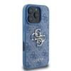 GUESS futerał do IPHONE 16 Pro Max GUHCP16X4GMGBL (4G PU Big Logo) niebieski