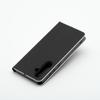 Etui z klapką na Samsung A37 5G Luna Book Carbon czarne
