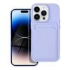 Futerał do iPhone 14 PRO Card Case fioletowy