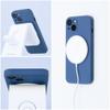 Futerał do iPhone 13 PRO MAX Silicone Mag Cover zgodny z MagSafe niebieski