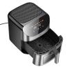 Frytkownica beztłuszczowa Air Fryer Hoco z ekranem dotykowym i okienkiem 8L 1700W HE21 czarna