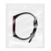 Pasek z elastomeru LIFESTYLE do XIAOMI Mi Band 5 / 6 czarny (06)